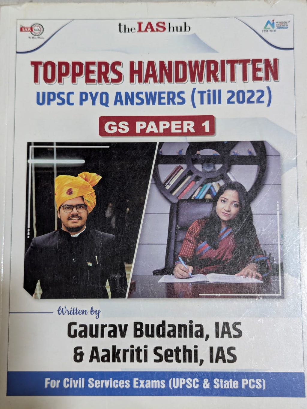 Toppers Handwritten UPSC PYQs GS Paper 1