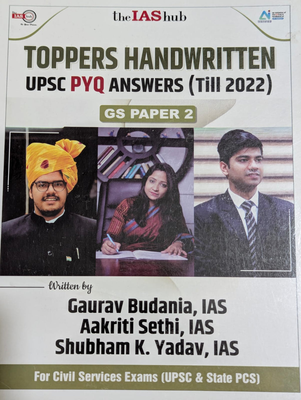 Toppers Handwritten UPSC PYQs GS Paper 2
