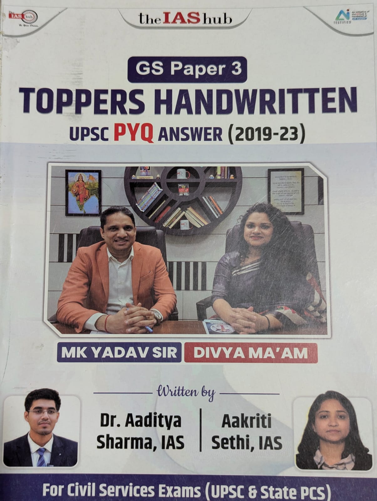 Toppers Handwritten UPSC PYQs GS Paper 3