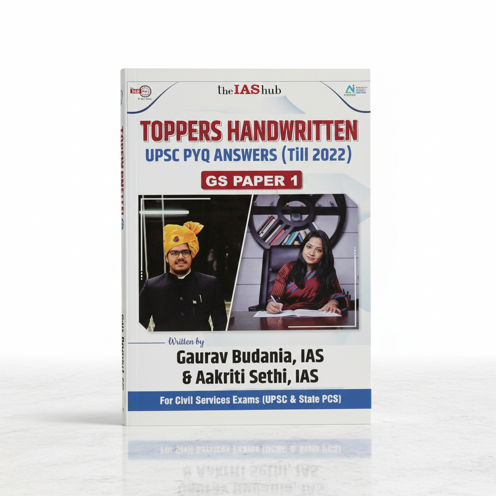 Toppers Handwritten UPSC PYQs GS Paper 1 Showcase