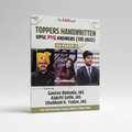 Toppers Handwritten UPSC PYQs GS Paper 2 Showcase