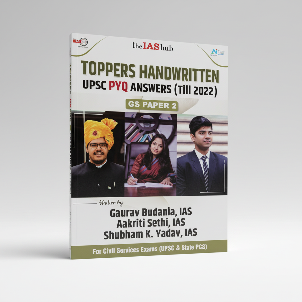 Toppers Handwritten UPSC PYQs GS Paper 2 Showcase